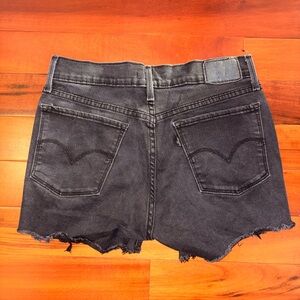 Black Levi’s Women Shorts